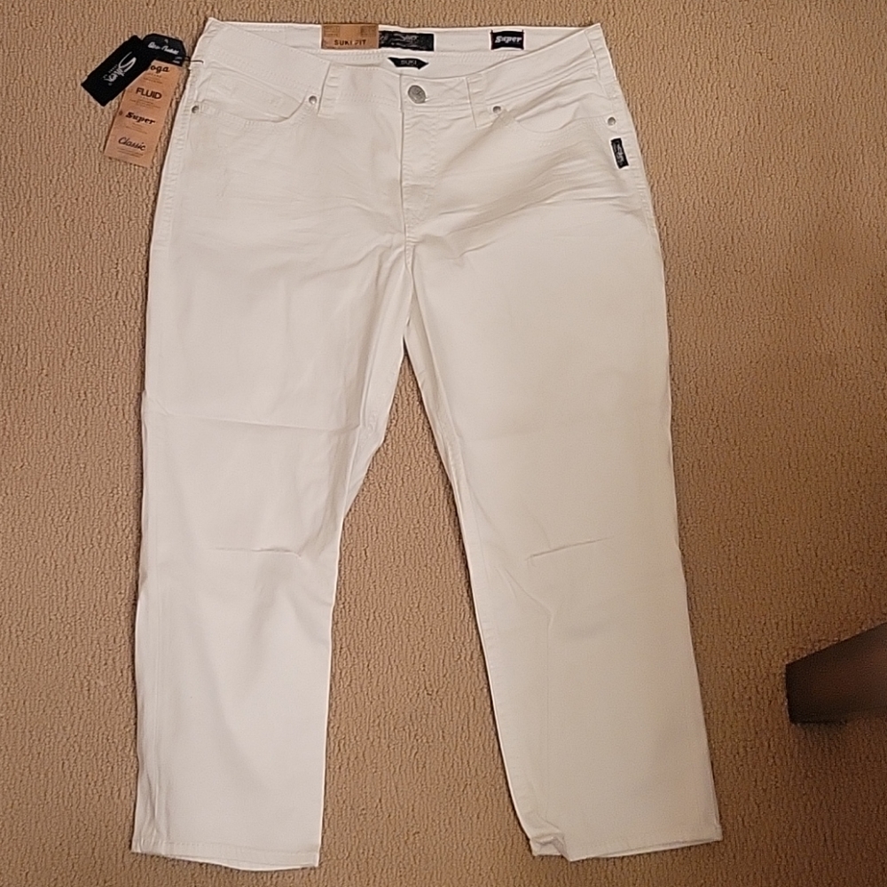 NEW Silver Suki super stretch capri